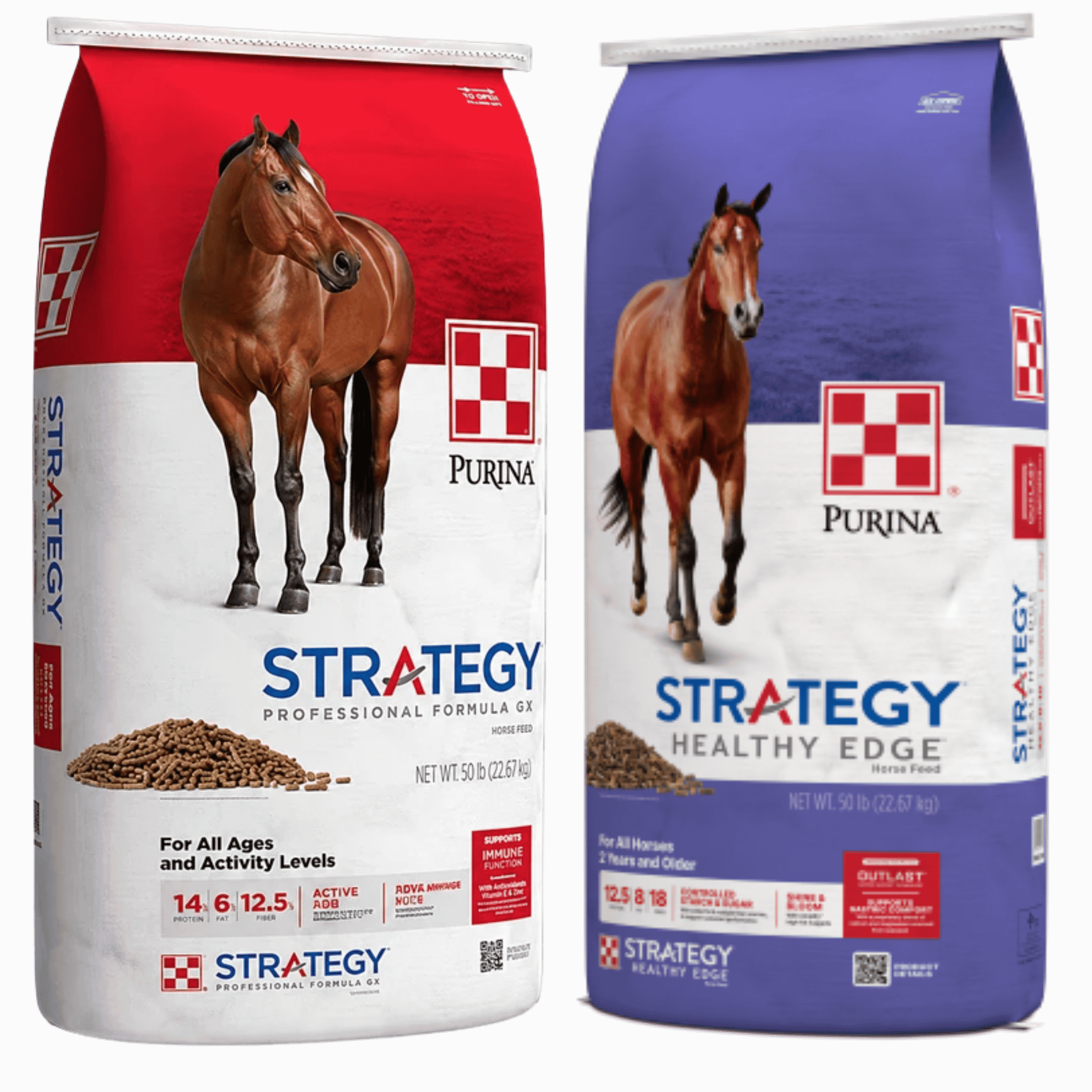 Purina Strategy Horse Feed - Professional and Healthy Edge.