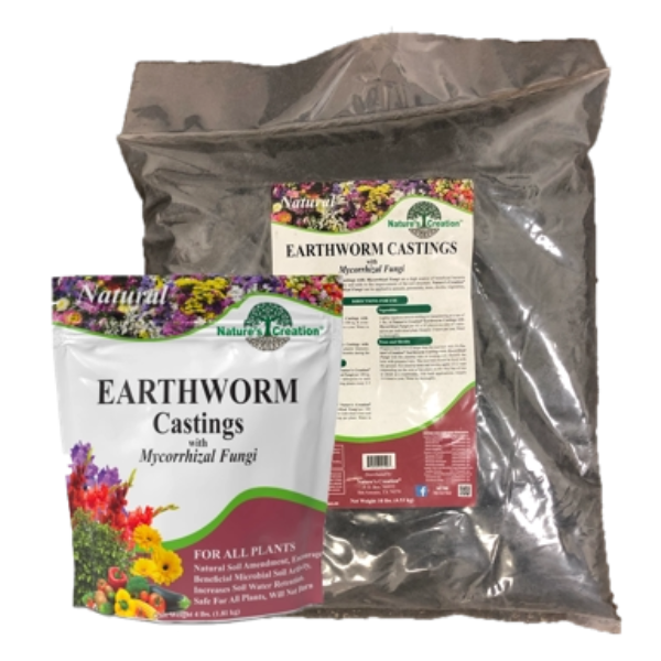 Nature's Creation Earthworm Castings with Mycorrhizal Fungi Johnson