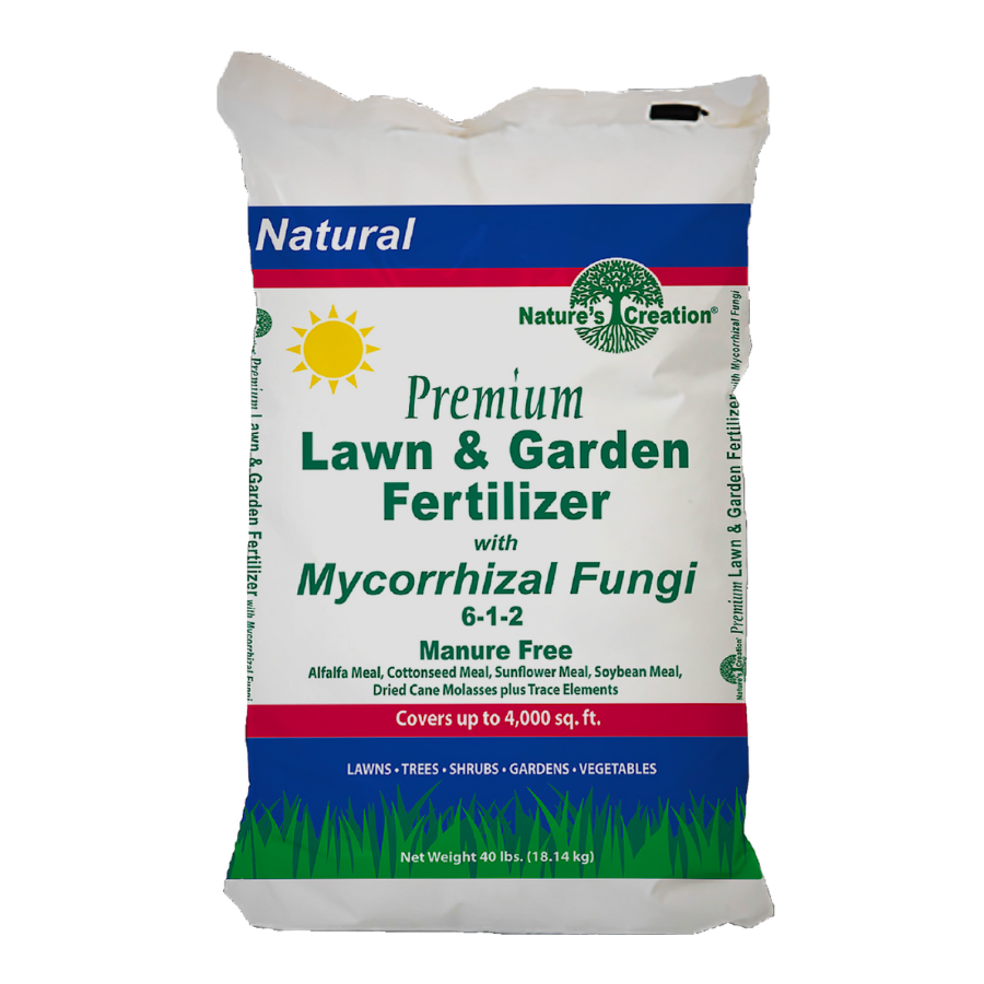 Nature’s Creation Premium Lawn & Garden 612 with Mycorrhizal Fungi