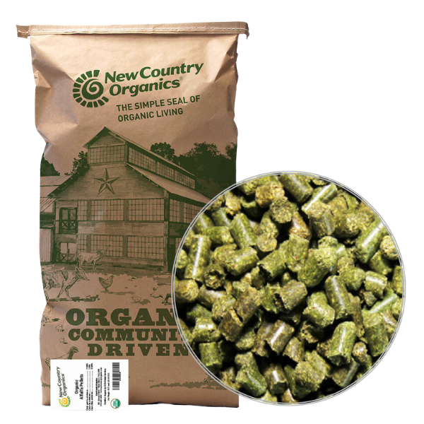 New Country Organics Alfalfa Pellets Johnson Feed Company