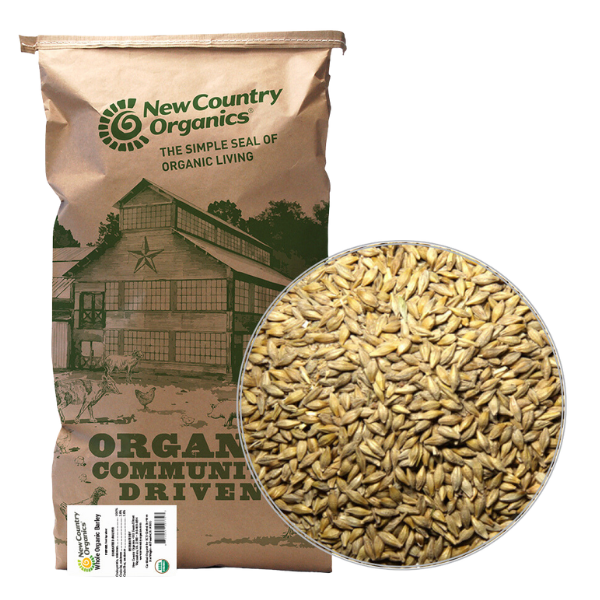 New Country Organic Whole Barley Johnson Feed Company