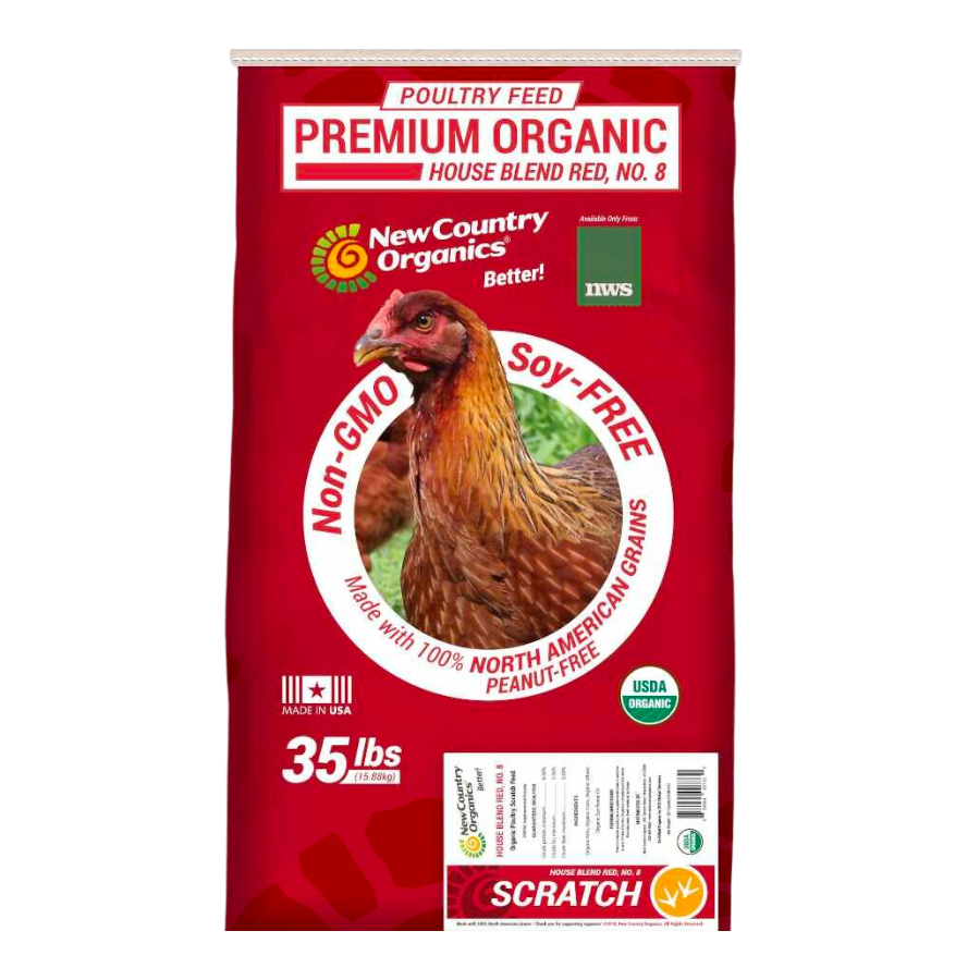 NWS New Country Organics Red Organic Scratch Johnson Feed Company
